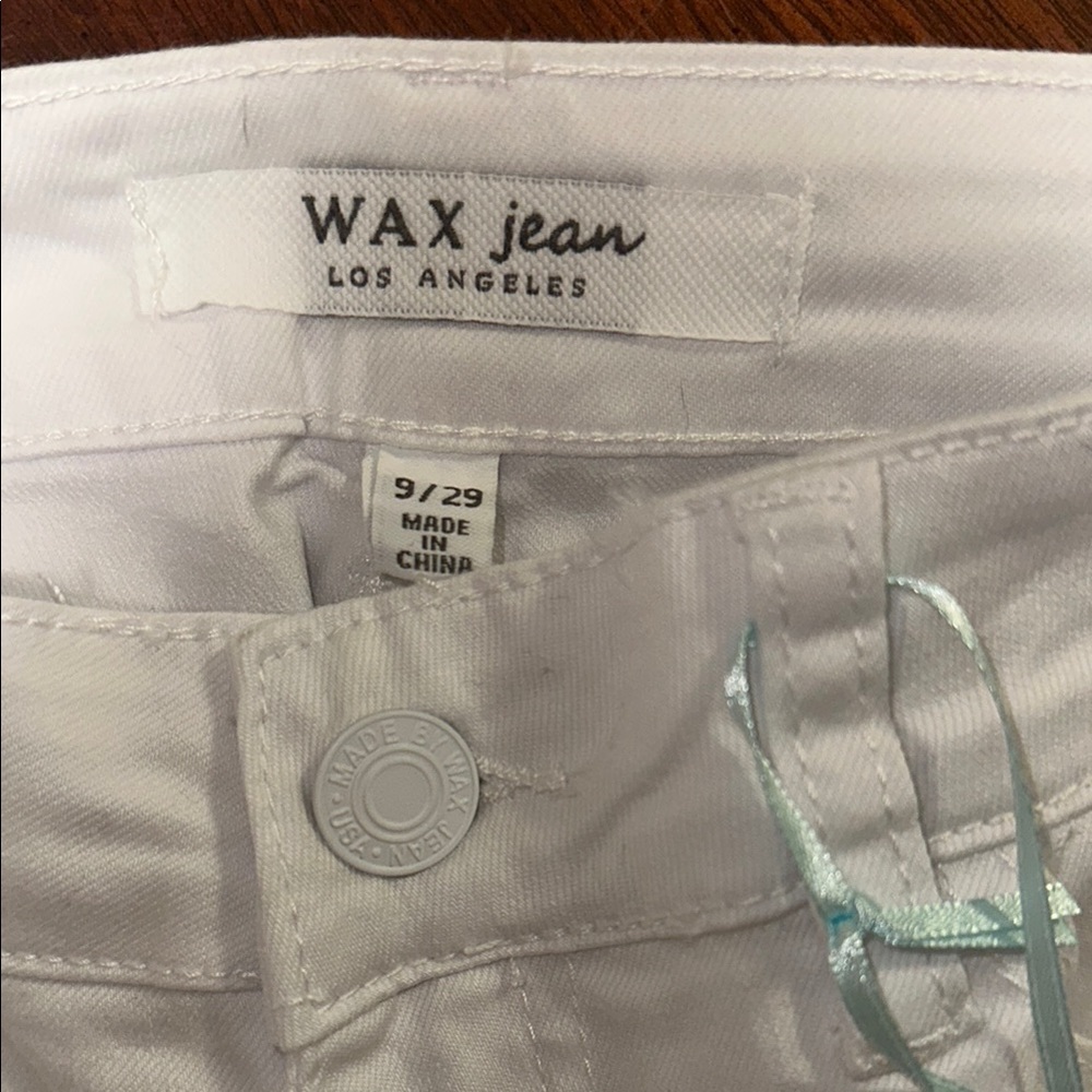 Wax Jean White Denim Pants - Picture 2 of 3